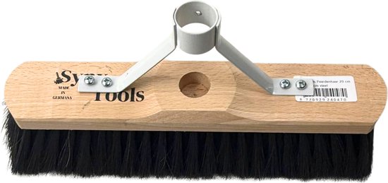 Synx Tools Bezem Los Zaalveger Paardenhaar 29cm Met Steelhouder- Bezems- Paardenhaar- 29cm- Zonder Steel van Synx Tools
