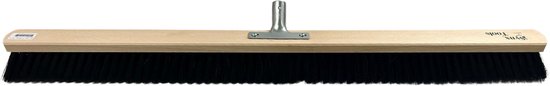 Synx Tools bezem Zaalveger 100cm Paardenhaar - Zachte bezem - Kamerveger - Bezemsteel - Veger schoonmaken - Bezems Binnen - Bezem zacht Zonder steel van Synx Tools