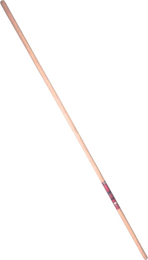 Synx Tools Bezemsteel Tauari 150cm - Bezemsteel - bezem / Zaalveger - Steel - Tuinbezem - Buitenbezem steel- Binnenbezem steel van Synx Tools