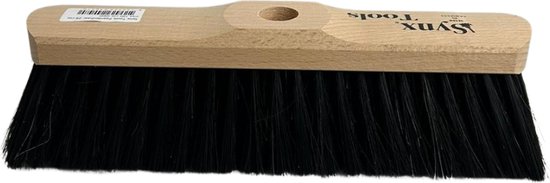 Synx Tools Binnenbezem Paardenhaar 29cm - Zachte Bezems - Bezem - Bezems - Kamerveger - Zaalveger / Zachte Besem - Binnen Bezem - Veger - zonder steel van Synx Tools