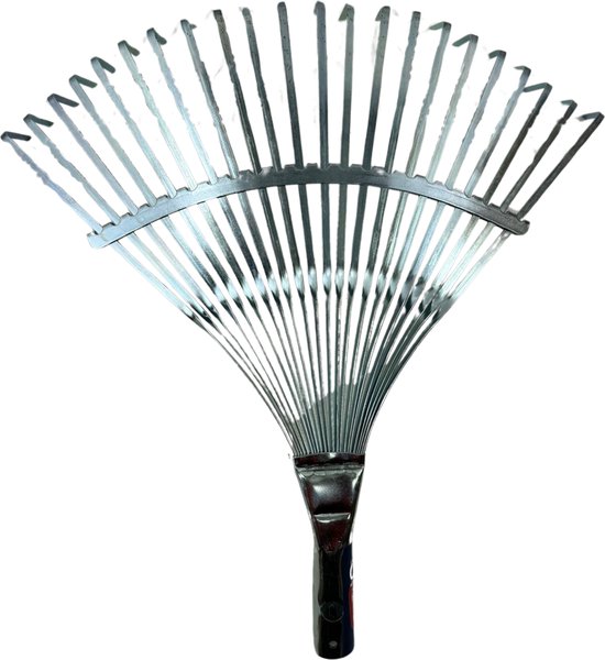 Synx Tools Bladhark 22 Tanden Metaal - Gazonhark - Bladhark - Harken - hark -Hark zonder steel van Synx Tool