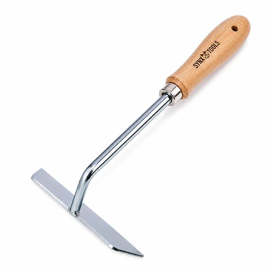 Synx Tools Handgereedschap Hak 14cm - Tuingereedschap - handgereedschap tuinieren - Mini tuinhak - Verzinkt