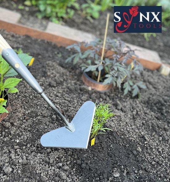 Synx Tools Hartschoffel 18cm Los - Zonder Steel - Gesmeed - Schoffels / Onkruidverwijderaar - Schoffel van Synx Tools