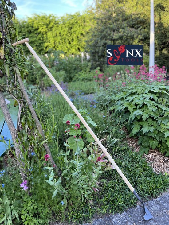 Synx Tools Hartschoffel 18cm Schoffels / Onkruidverwijderaar - Schoffel met Steel - 160 cm steel met hilt - Onkruidbestrijding van Synx Tools