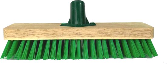 Synx Tools - Mos & Tegelborstel 28cm - Mosbezem - Bezem - Mos - Onkruidborstel - Veger - Harde Borstel- Zonder Steel van Synx Tools