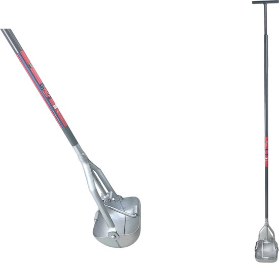 Synx Tools Putschep vierkant 15cm - schep - rioolschep - Totale lengte 153cm van Synx Tool