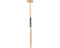 Synx Tools Spadesteel 100cm - Essenhoutsteel - Steel voor spade - Spade steel hout - Schepsteel van Synx Tools
