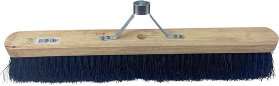 Synx Tools - Stadsbezem - Colombo Bezem - 60CM - Natuurvezel haren - Straatbezem haren - Bezems Buiten - Schrobborstels - Buitenbezem - schoonmaakartikelen - Zonder Steel van Synx Tools