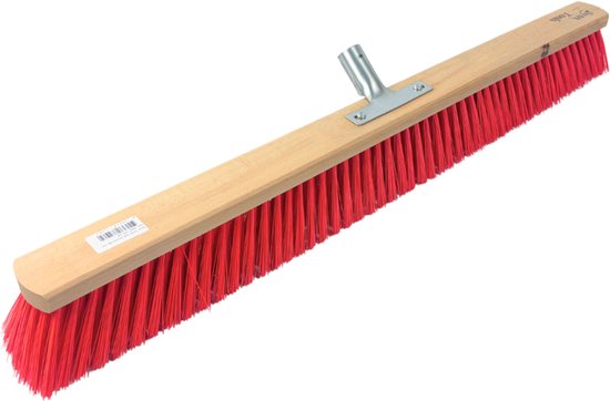 Synx Tools Stal bezem 80 cm - bezems - straatbezem - buiten bezem - Incl. steelhouder van Synx Tools