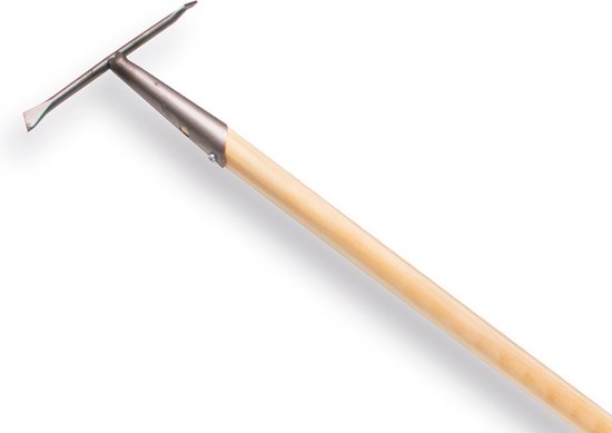 Synx Tools Tegelkrabber / Voegenkrabber Verzinkt - mes / Lanspunt - Onkruidverwijderaar / Onkruidbestrijding - Bodembewerkers - Tuinartikelen / Tuingereedschap - Inclusief steel 160cm