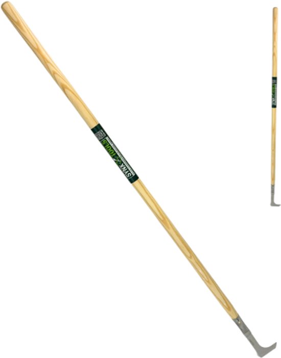 Synx Tools Voegenmes Onkruidkrabber RVS- Voegenkrabber - onkruidborstel - onkruidmes - krabbers / schrapers - Met steel 110cm van Synx Tools
