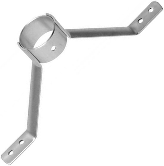 Synx Tools Zaalveger steelhouder 24mm - bezemsteelhouder - bezemhouder - Bevestiging - Bezems / Borstels van Synx Tools