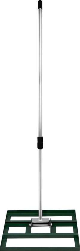 T-MECH - Gazon Leveler - Nivellering Hark 50 cm - Verstelbaar Handvat: 1.20 tot 1.90 m - Groen van T-Mech