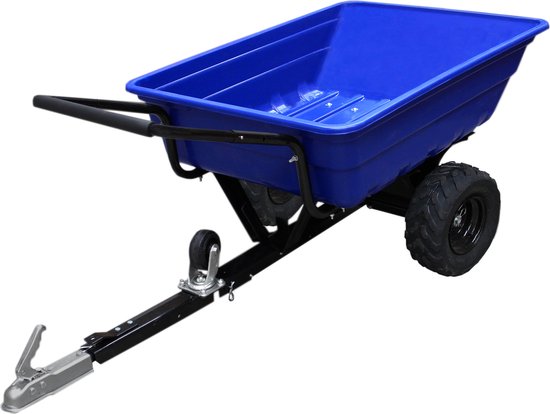 T-Mech kiepaanhanger 295kg 1930x950x820mm – quad/tuin/tractor kar van Merkloos	