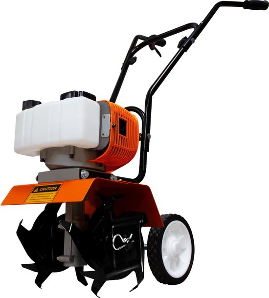 T-Mech - Tuinfrees - 52cc 2-takt Benzinemotor - Tankinhoud: 1.2L - Incl. Beschermende Kleding - Incl. Gereedschapssetje - Motorvermogen: 3HP / 1.65kW van T-Mech