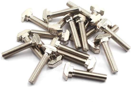 T-Slot Bolt Carbon Steel Hammer Head Bolt 4545 M8X20 van IJkenhuijsen