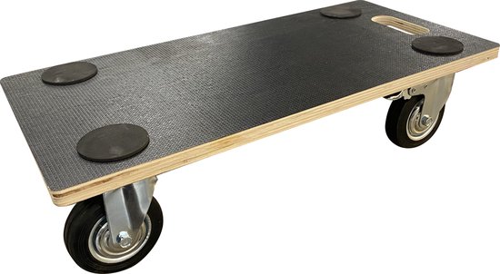 T4all Transporthulp - Meubelroller - Hondje / trolley - 58x30cm - 400kg draagkracht van T4ALL