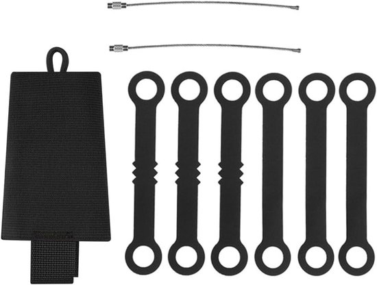 Tactische Chem Lights Houders - Glow Sticks Pouch met opknoping touw voor kamperen - vissen en outdoor avontuur - jacht van Merkloos	