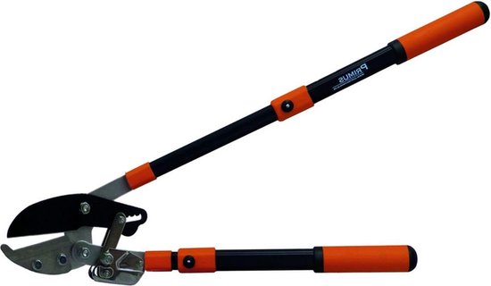 Takkenschaar Astamboss ratelschaar - zwart-oranje - 67 x 28 x 35 cm - tuinieren 01100 van Astamboss