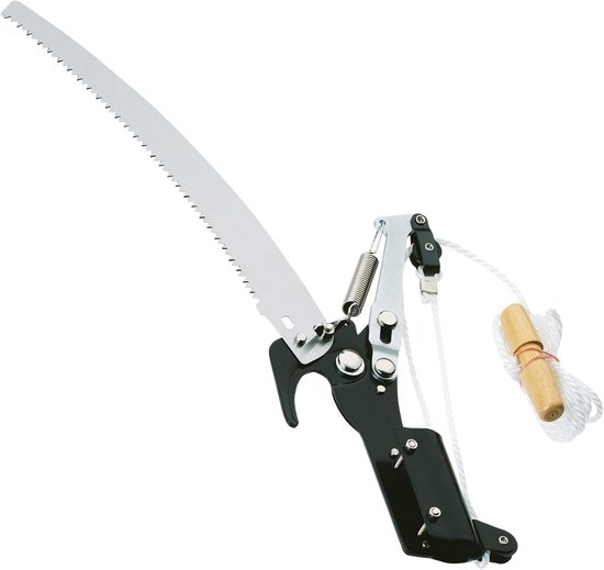 Takkenschaar en snijzaag voor snoeien op hoogte, 305 x 153 mm, telescopisch van Merkloos	
