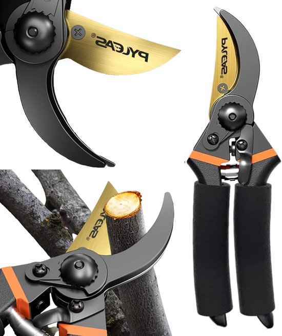 Takkenschaar telescopische - Bypass snijkant - Diameter tot 35 mm - Titaniumcoating - SK5-staal - Verse takken takkenschaar telescopische van Merkloos	