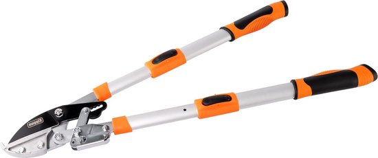 Takkenschaar telescopische ratelmechanisme - aambeeldsnijder - uittrekbare handgrepen van gegoten aluminium takkenschaar telescopische van Talen Tools
