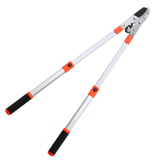 Takkenschaar - Uitschuifbare armen - tot max 67-100 cm Handmatige Snoeischaar Lichtgewicht Snoeigereedschap 5 snelheidsaanpassingen van Merkloos	