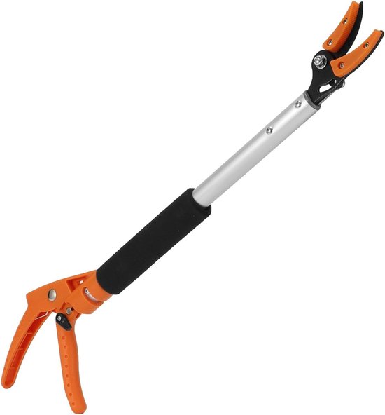Takkensnijder met 90 Graden Draaibare Handgreep en Lange Steel voor Fruitplukken en Snoeien in Tuin. van Merkloos	