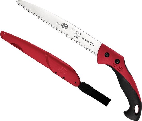 Takkenzaag Felco 621 - recht + draagholster met clipsysteem van T