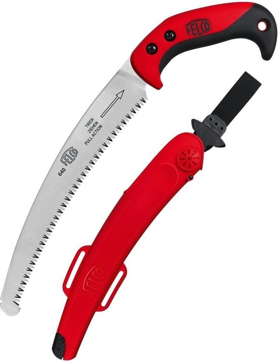 Takkenzaag Felco 640 + draagholster met clipsysteem van T