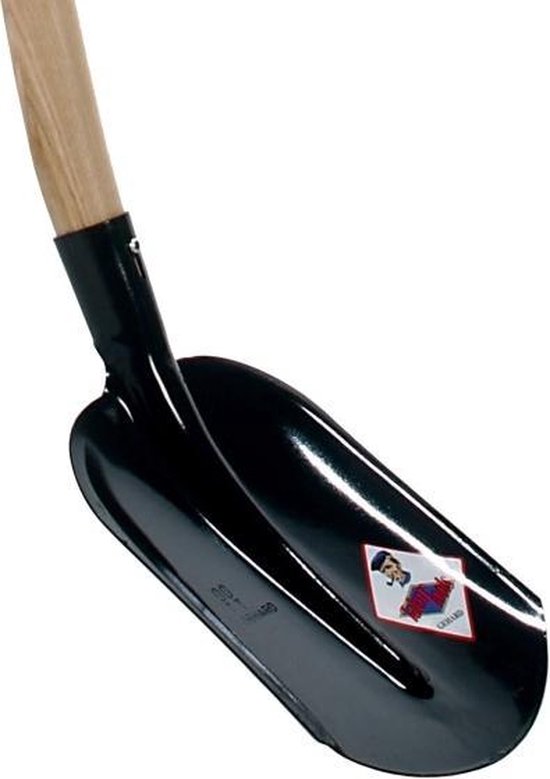 Talen Tools – Bats – Maat 00 – Gehard staal – Dubbel gebogen – Essenhouten steel – 100 cm van Talen Tools