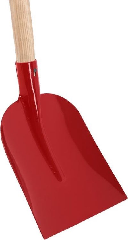 Talen Tools - Betonschop - Gehard staal - Rood - Essenhouten steel - 110 cm van Talen Tools