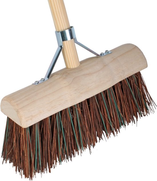 Talen Tools - Bezem - Halfrond - 31 cm - Sherbro - Compleet van Talen Tools