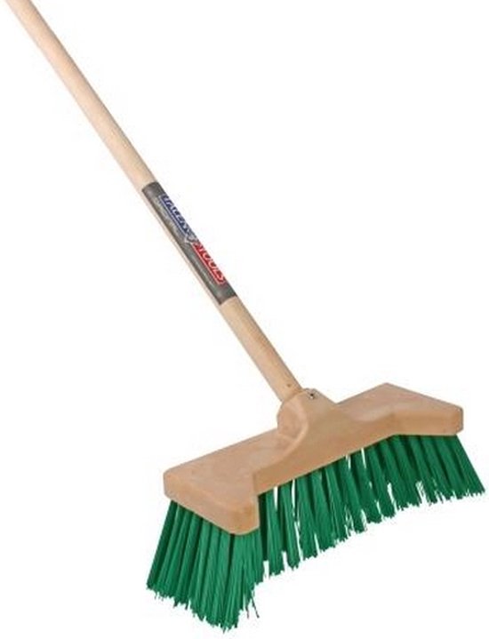 Talen Tools - Bezem - Kunststof - Bulldozer Model - Zonder steel van Talen Tools