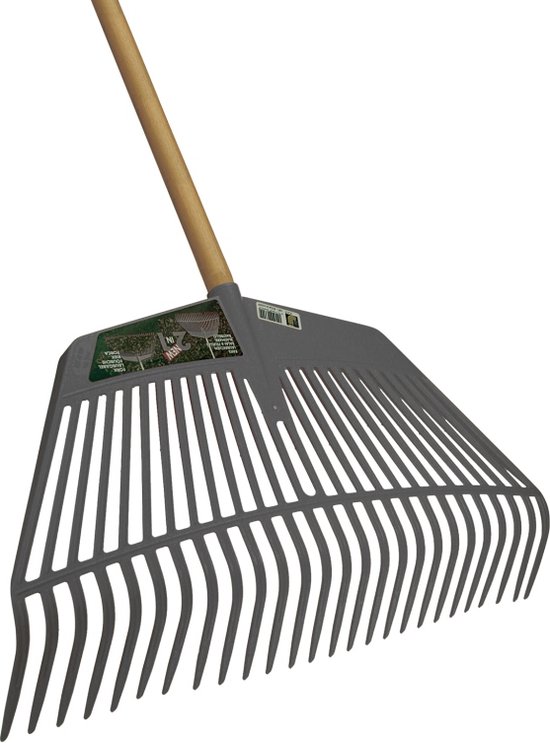 Talen Tools – Bladhark – Bladvork – 2-in-1 – Essenhouten steel – 160 cm van Talen Tools