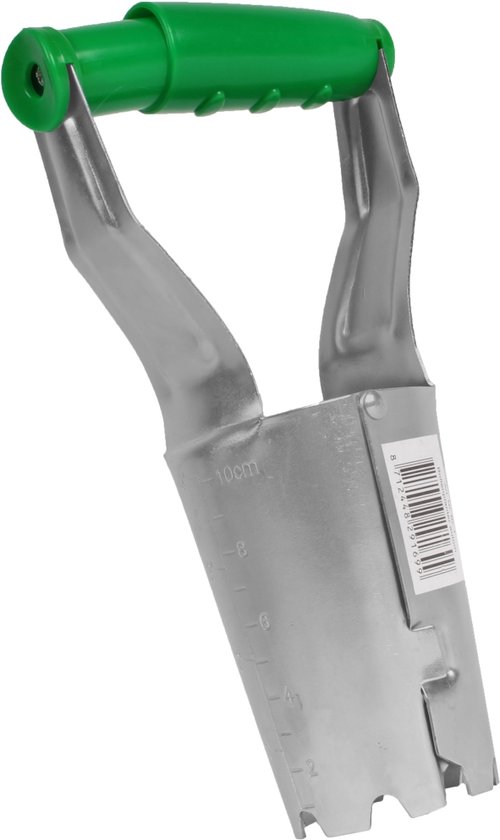 Talen Tools – Bollenplanter – Automatisch – Verzinkt – Met maataanduiding van Talen Tools