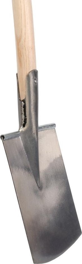 Talen Tools – Damesspade – Blank gepolijst – Essenhouten steel – 85 cm van Talen Tools