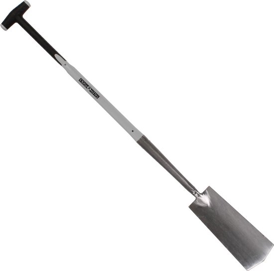 Talen Tools - Draineerspade - Blank gepolijst - Met opstapje - Glasfiber steel - 76 cm van Talen Tools
