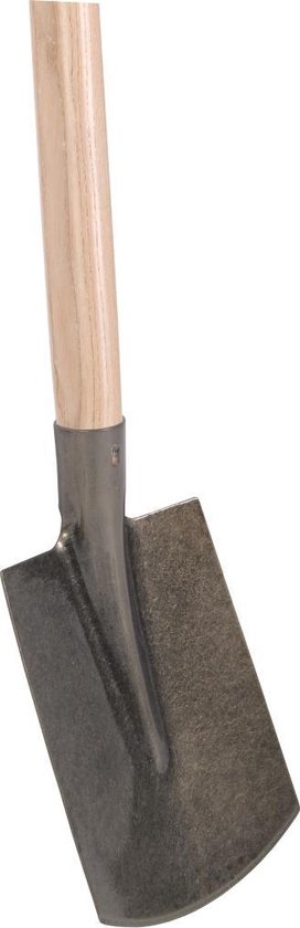 Talen Tools - Dulspade - Gehard staal - Gebogen - Essenhouten steel - 85 cm van Talen Tools