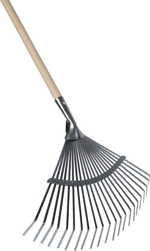 Talen Tools - Gazonhark - 22 tanden - Verzinkt - Plat - 150 cm steel van Talen Tools
