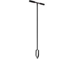 Talen Tools - Grondboor - Professioneel - Gesmeed staal - 10 cm - Rubberen handvatten van Merkloos	