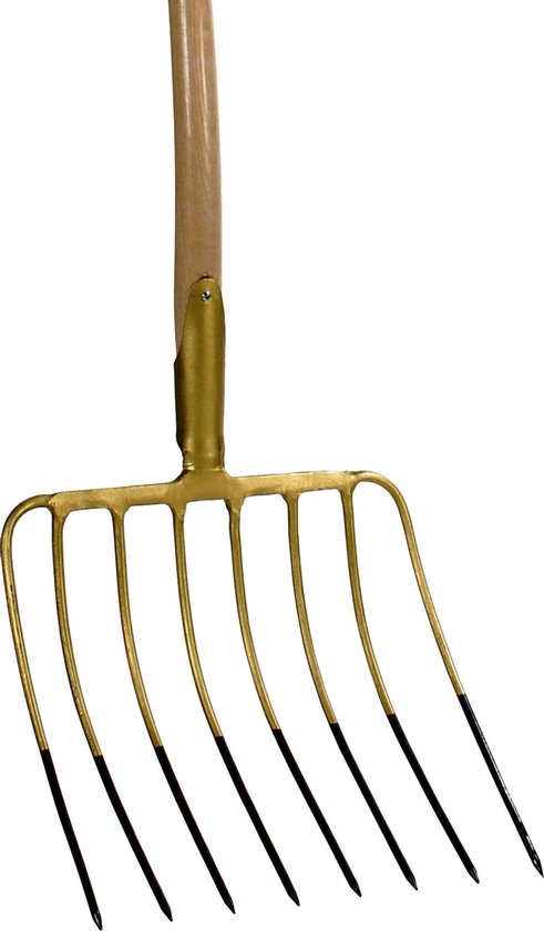Talen Tools - Maïsvork - 8 tanden - 50x36 cm - Zonder steel van Talen Tools
