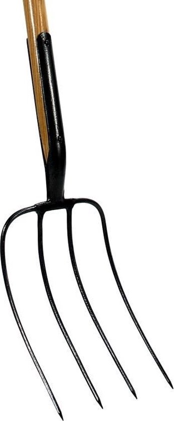 Talen Tools - Mestvork - 4 tanden - Vaste veer - 85 cm steel van Talen Tools