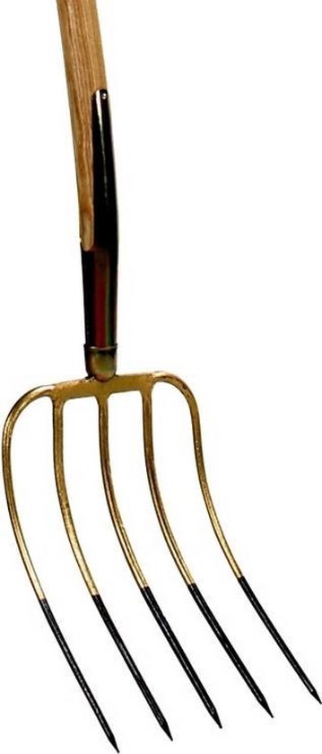 Talen Tools - Mestvork - 6 tands - 85 cm steel - Met stiftverbinding van Talen Tools