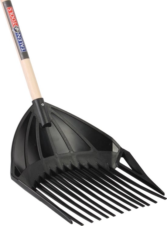 Talen Tools – Multihark – 3-in-1 – Kunststof – Essenhouten steel – 140 cm van Talen Tools