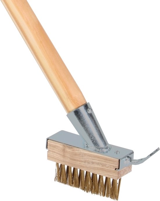 Talen Tools - Onkruidborstel - Met houder en steel - Steel 160 cm van Talen Tools