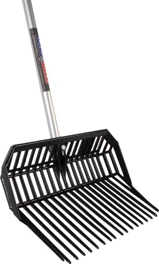Talen Tools - Paardenstalvork - Kunststof - Aluminium Steel - 140 cm van Talen Tools