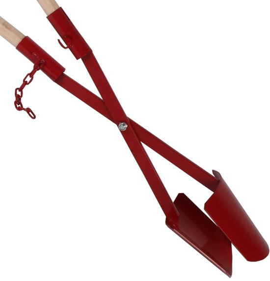 Talen Tools - Palenzetter - Essenhouten stelen - Ø 20-25 centimeter van Talen Tools