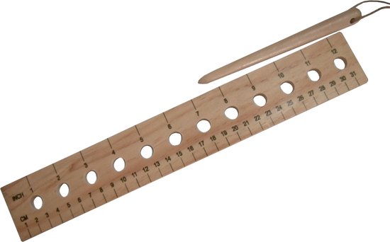 Talen Tools - Plantliniaal - Met pootstok - 35 cm van Talen Tools