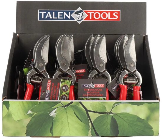 Talen Tools - Snoeischaar - Gesmeed staal - Voorbijsnijdend - 14 centimeter van Talen Tools